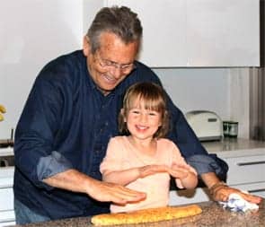 Derek with granddaughter Havana 