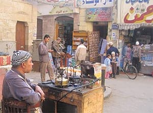 Cairo street vendor