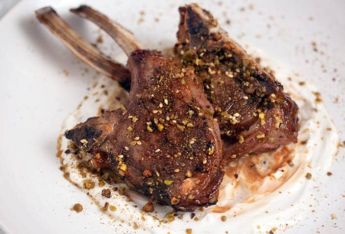 Easy Grilled Lamb Chops Recipe - Pinch and Swirl