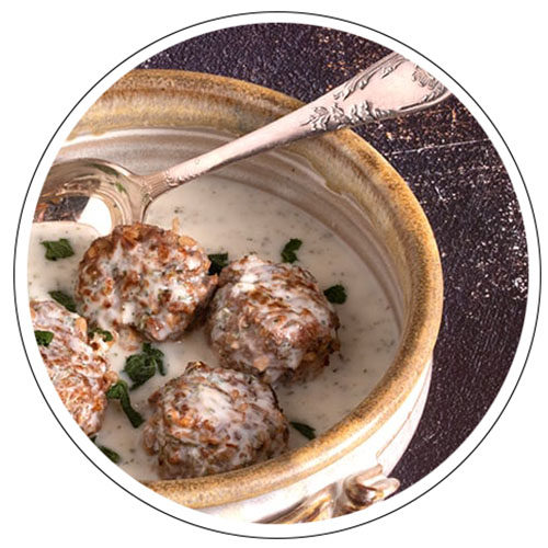 picture of bulgur lamb meatballs